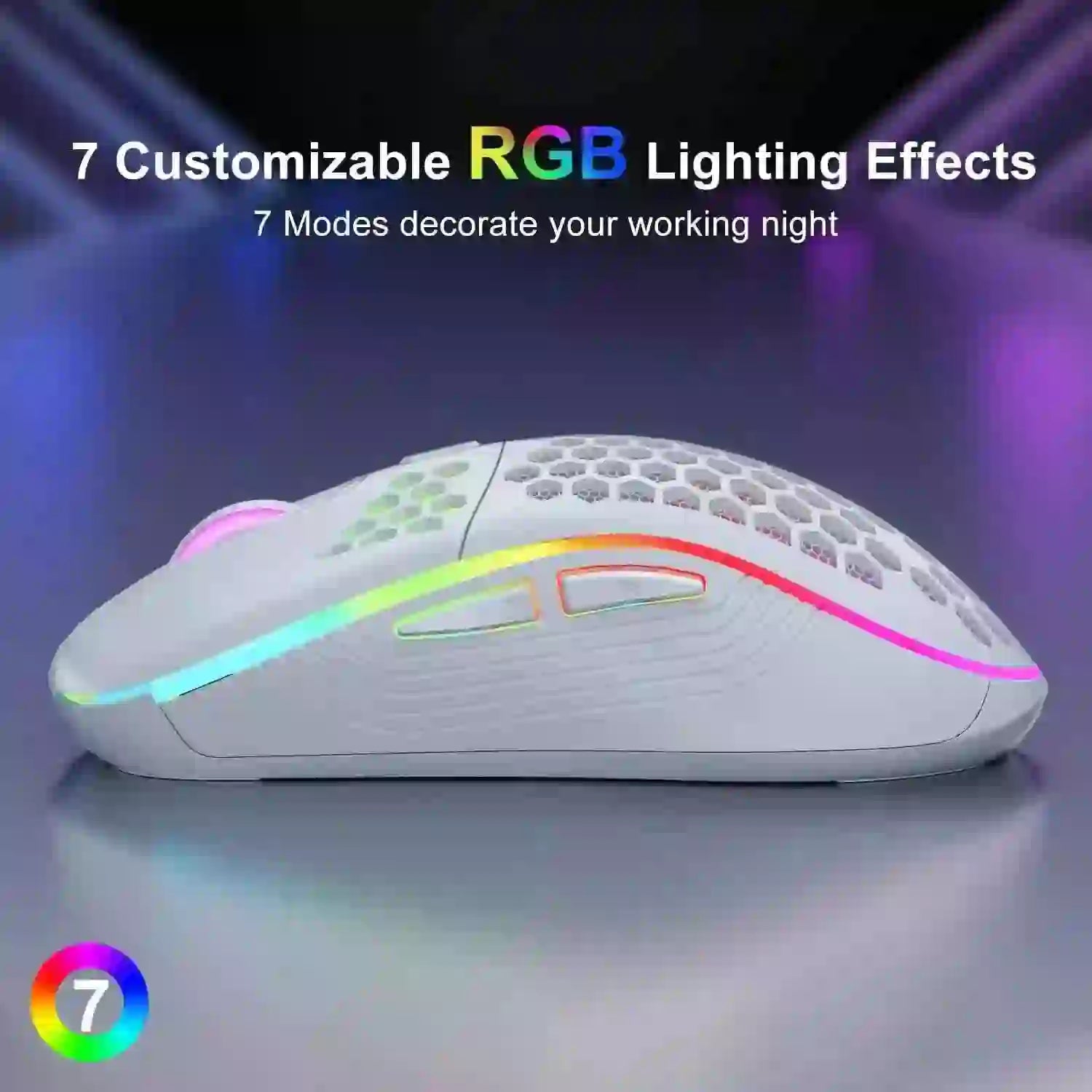 Ergonomic RGB Gaming Mouse for Ultimate Comfort and Style - MyAudioSounds