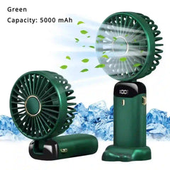 Portable Mini Fan - Rechargeable 5000mAh USB Mini Fan - MyAudioSounds