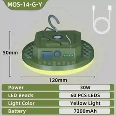 Rechargeable LED Lantern - Versatile Camping Lantern & Flashlight - MyAudioSounds