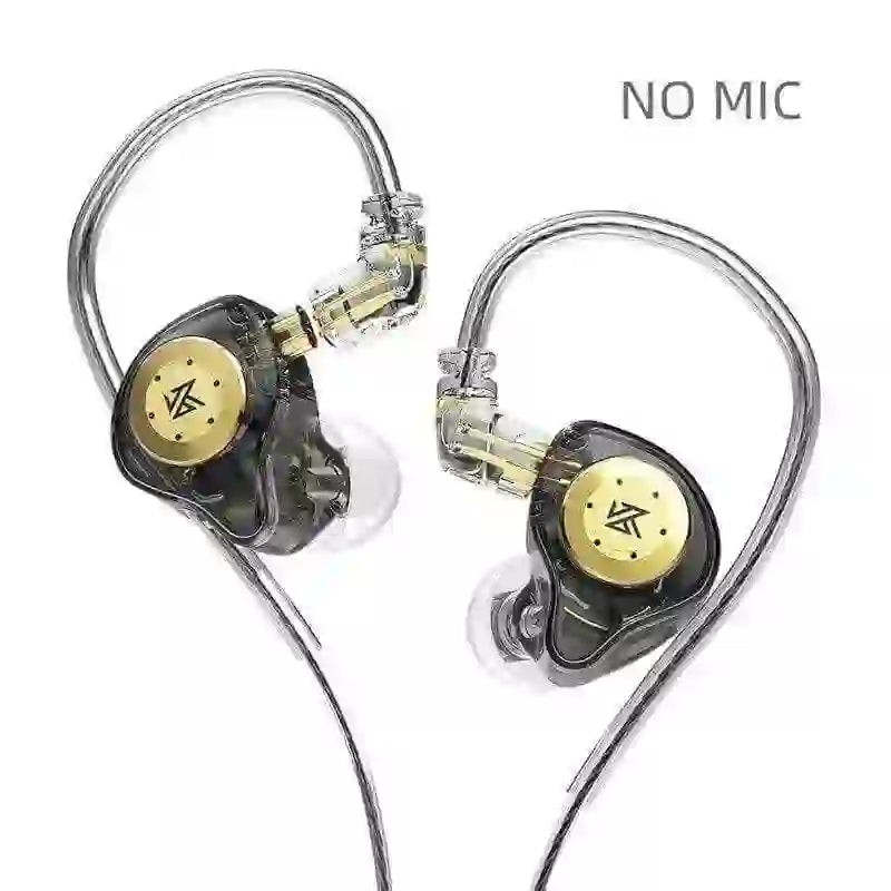 Myaudiosounds KZ EDX Pro Earphones with Bass & Noise Cancelling - MyAudioSounds