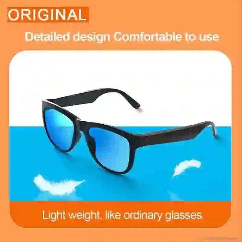 Lecoo C8 Smart Glasses with Bluetooth Headphones - Stylish & Wireless Audio Experience - MyAudioSounds