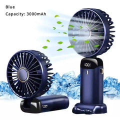 Portable Mini Fan - Rechargeable 5000mAh USB Mini Fan - MyAudioSounds