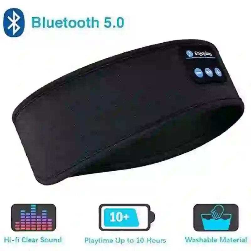 Soft Bluetooth Sleep Eye Mask for Ultimate Comfort and Relaxation - MyAudioSounds