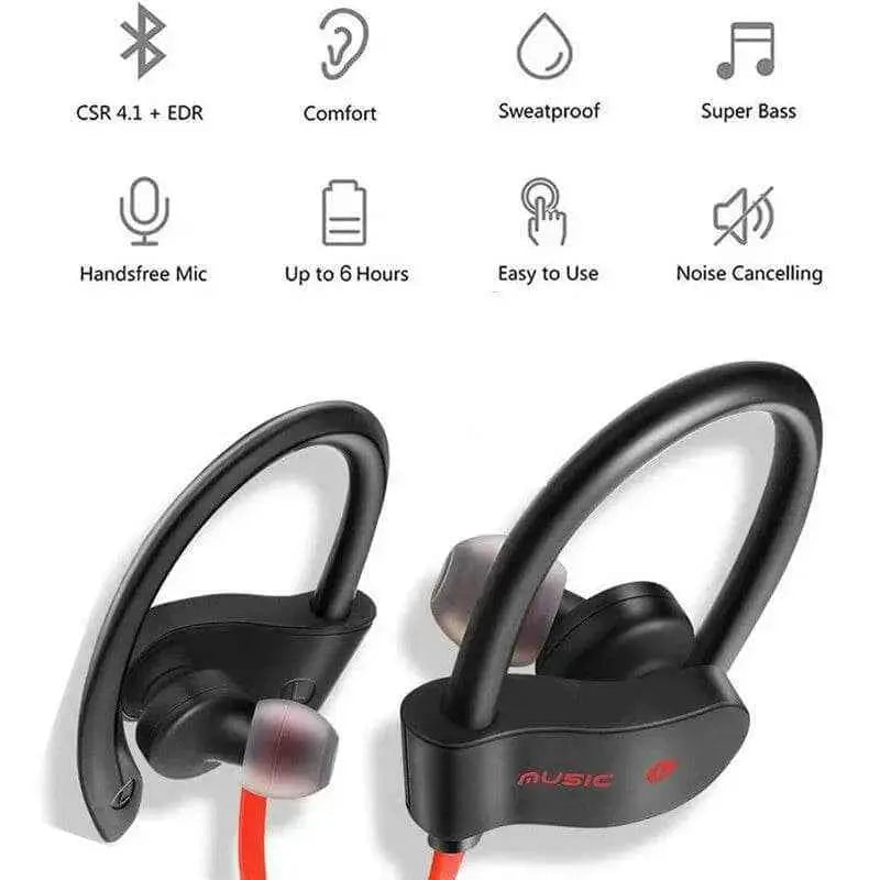 Wireless Bluetooth Earphones for Sports and Gaming Experience - MyAudioSounds