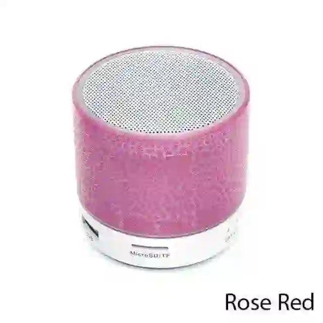 Bluetooth Mini Speaker with Colorful LED Lights for Ultimate Sound Experience - MyAudioSounds