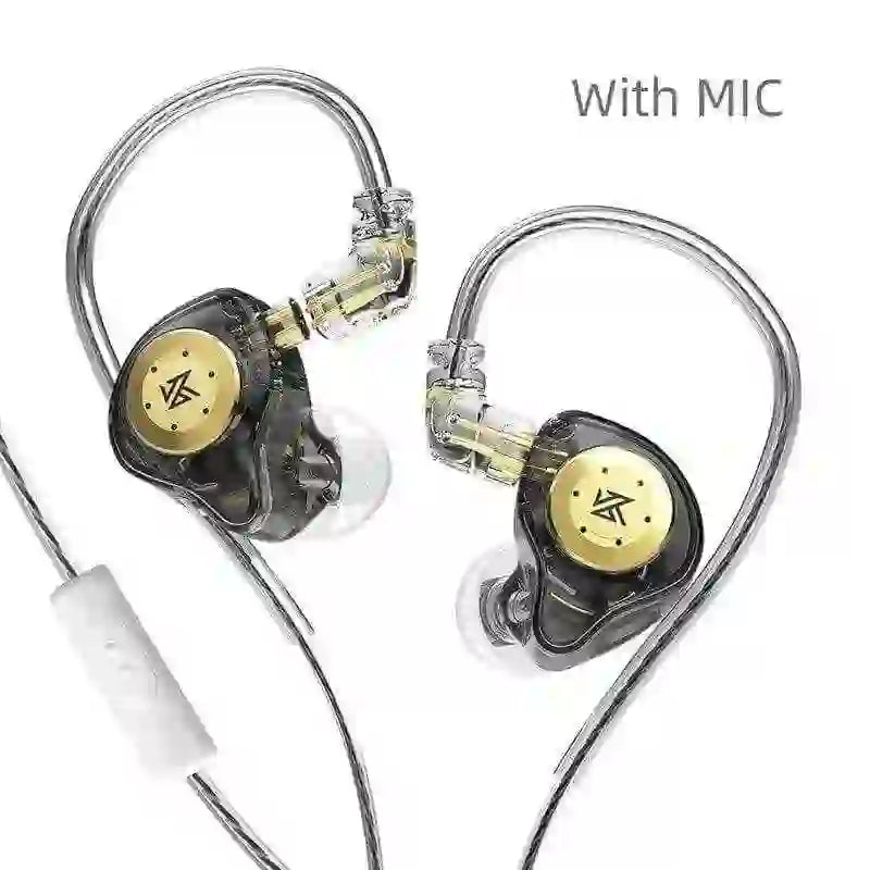 Myaudiosounds KZ EDX Pro Earphones with Bass & Noise Cancelling - MyAudioSounds