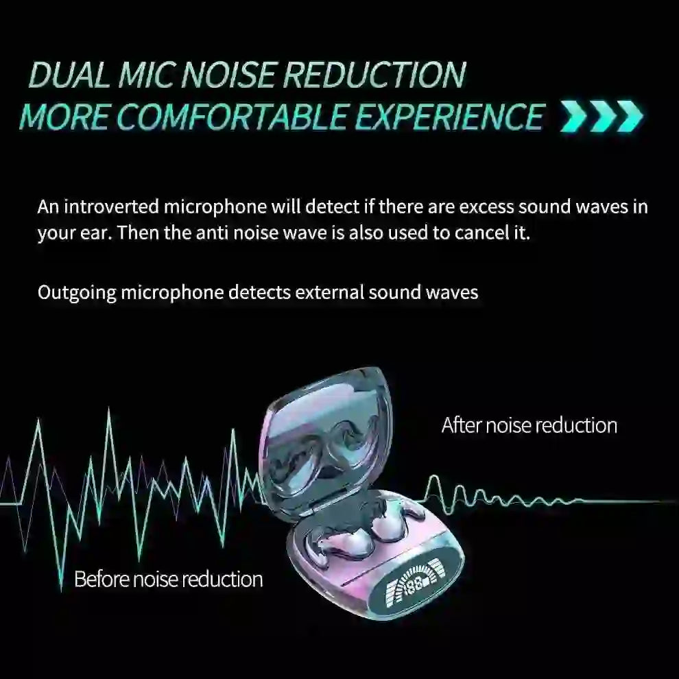 Myaudiosounds Waterproof Wireless Gaming Headset with Mic - Ideal Waterproof Wireless Gaming Headset - MyAudioSounds