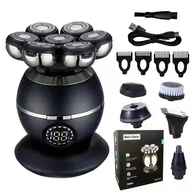 5-in-1 Electric Shaver & Beard Trimmer for Ultimate Grooming - MyAudioSounds