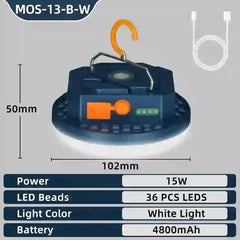 Rechargeable LED Lantern - Versatile Camping Lantern & Flashlight - MyAudioSounds