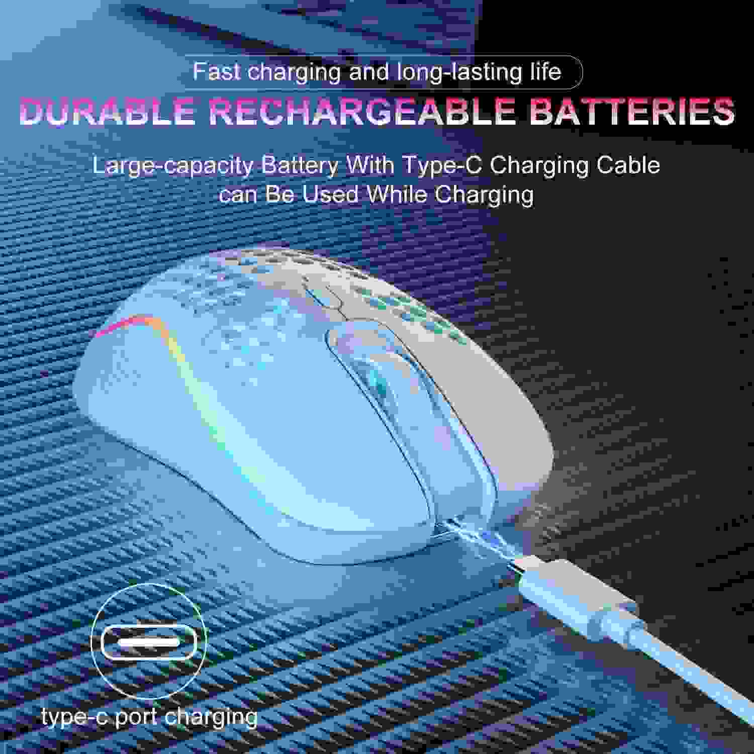 Ergonomic RGB Gaming Mouse for Ultimate Comfort and Style - MyAudioSounds